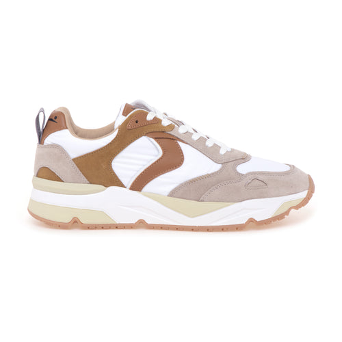 Sneaker Voile Blanche Club20 in camoscio e nylon