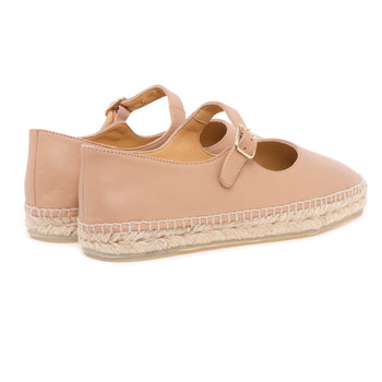Castanèr espadrilla flat stile mary-jane in pelle - 3