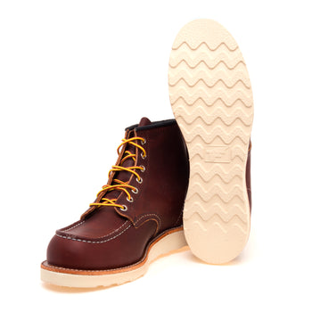 Polacco Red Wing 8138 6" Classic Moc Toe Briar Oil Slick - 4