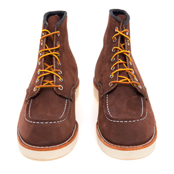Polacco Red Wing 8836 Classic Moc Toe Chocolate Muleskinner - 5