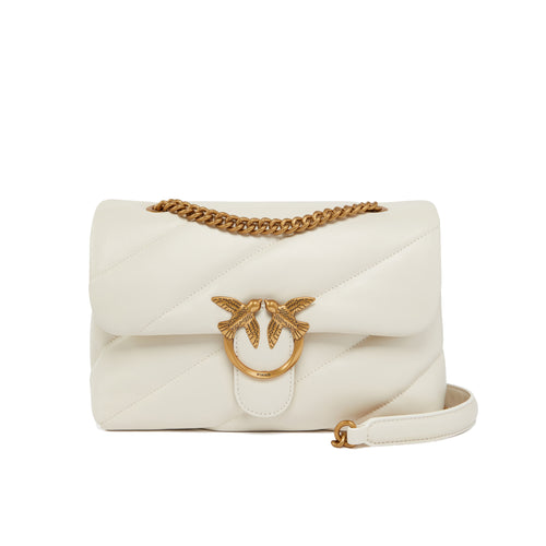 Borsa a spalla Pinko Classic Love Bag Puff Maxi Quilt in pelle