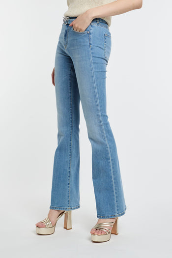 Jeans a zampa Pinko in denim stretch - 3