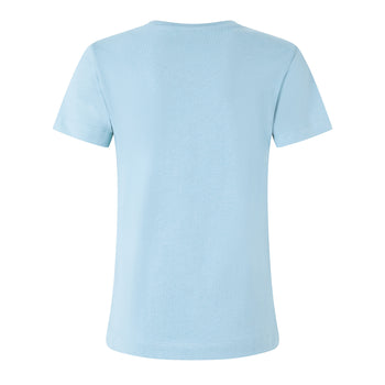 T-shirt Pinko in cotone con logo ricamato - 3