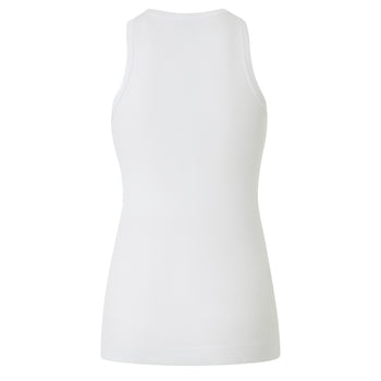 Top/canotta Pinko a costine con logo Love Birds - 3