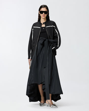 Top/canotta Pinko a costine con logo Love Birds - 4