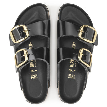 Ciabatta Birkenstock Arizona Big Buckle in pelle lucida - 3