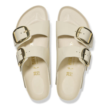 Ciabatta Birkenstock Arizona Big Buckle in pelle lucida - 3