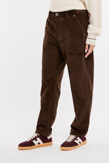 Pantalone Pinko in velluto millerighe - 3