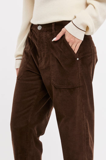 Pantalone Pinko in velluto millerighe - 4