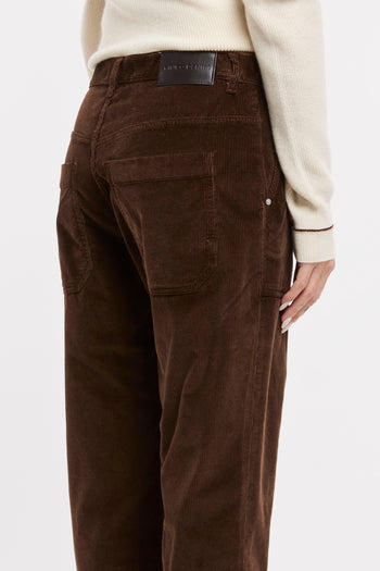 Pantalone Pinko in velluto millerighe - 6