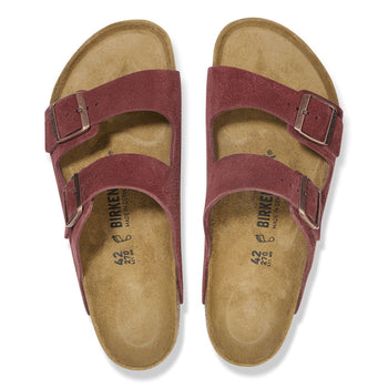 Ciabatta Birkenstock Arizona in camoscio con doppia fascia - 3