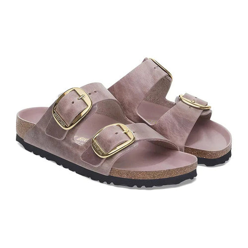 Ciabatta Birkenstock Arizona Big Buckle in pelle oliata - 2