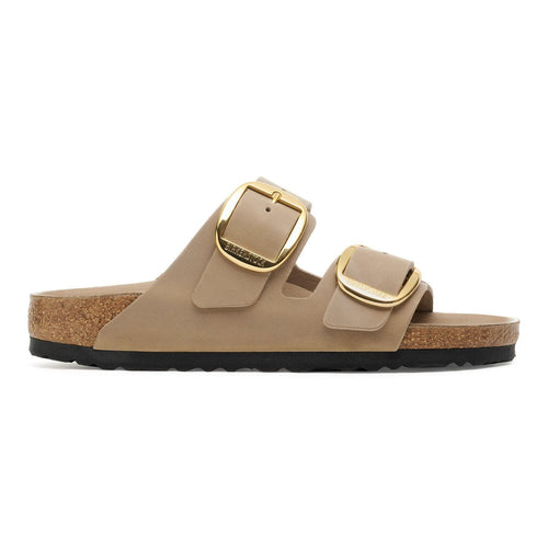Ciabatta Birkenstock Arizona Big Bucklè in nabuck oliato - 1