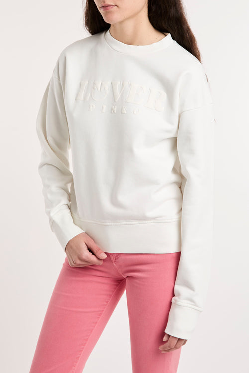 Felpa Pinko in cotone con logo