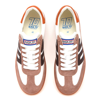 Sneaker Back 70 Cloud in pelle imbottita e camoscio - 5