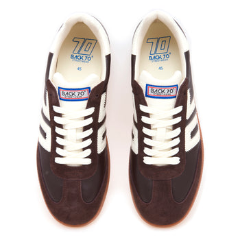 Sneaker Back 70 Cloud in pelle imbottita e camoscio - 5