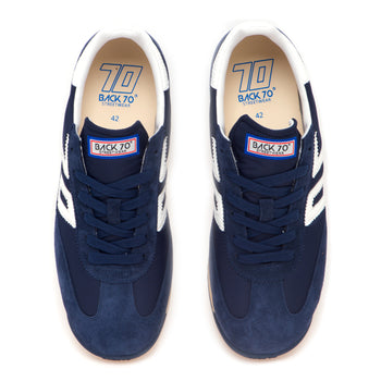 Sneaker Back 70 Jogger in camoscio e nylon - 5