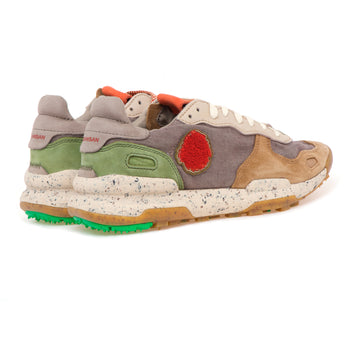 Sneaker Satorisan Chacrona in lino e camoscio - 3