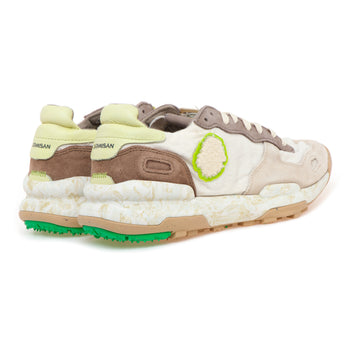 Sneaker Satorisan Chacrona in lino e camoscio - 3