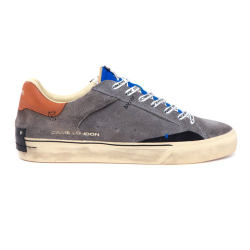 Sneaker Crime London Distresses in camoscio