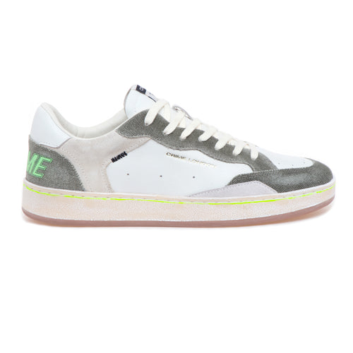 Sneaker Crime London "Chelsea" in pelle e canvas