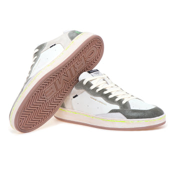 Sneaker Crime London "Chelsea" in pelle e canvas - 4
