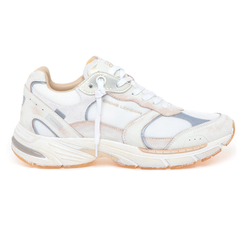 SneakerCrime London "Fugitive" in pelle vintage e tessuto