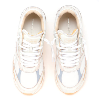SneakerCrime London "Fugitive" in pelle vintage e tessuto - 5