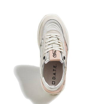 Sneaker D.A.T.E. Kdue in pelle e tessuto - 4