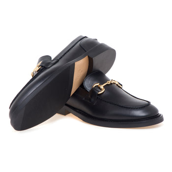 Mocassino Anna F. in pelle con morsetto - 4