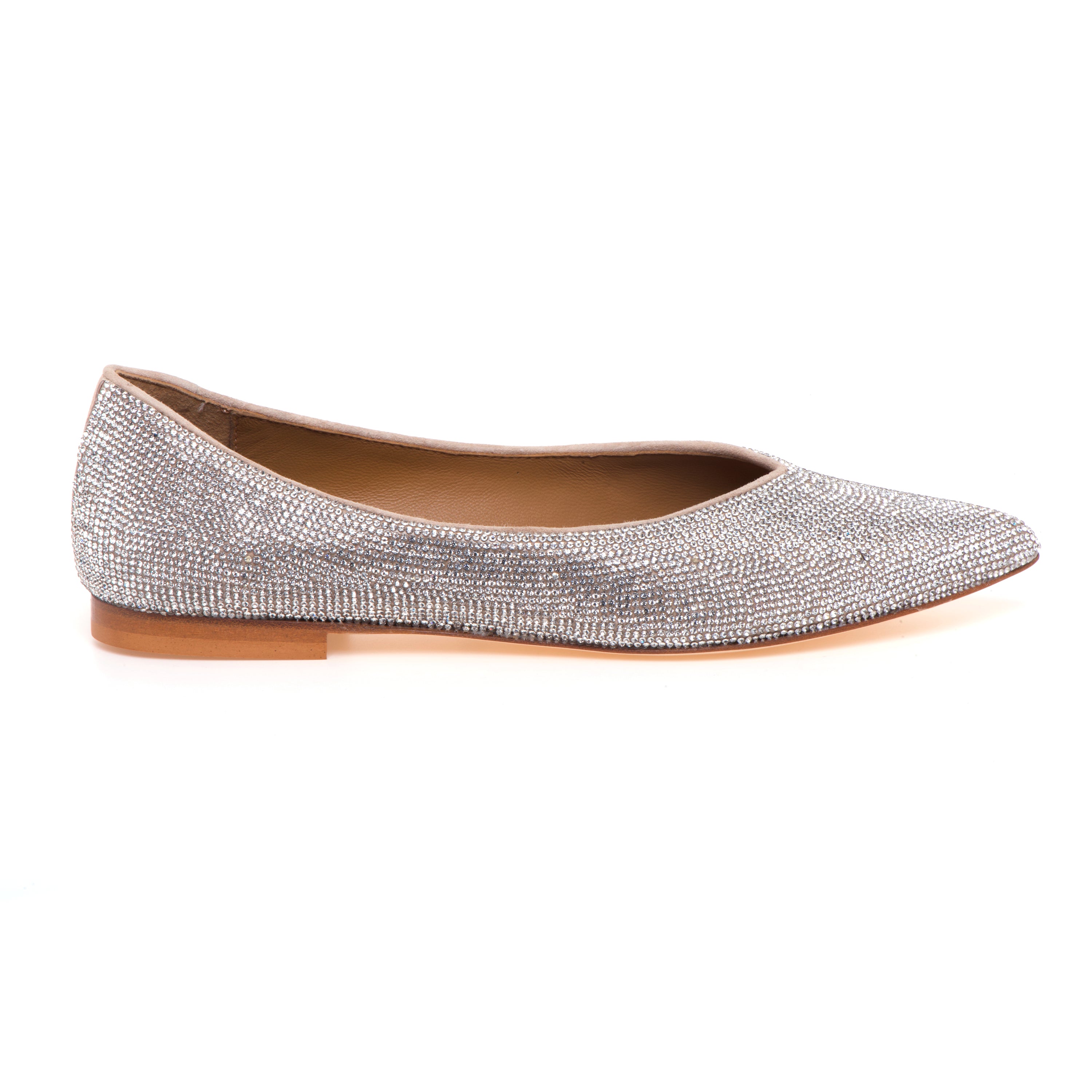 Ballerina Anna in tessuto con strass on The Mooder - Main Image