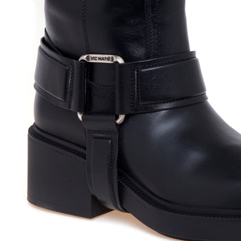 Biker Vic Matiè in pelle - 4