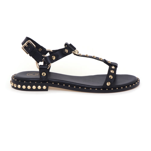Sandalo basso Ash Patsy in pelle con borchie