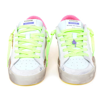 Sneaker Crime London "Skate Deluxe" in pelle e glitter - 5