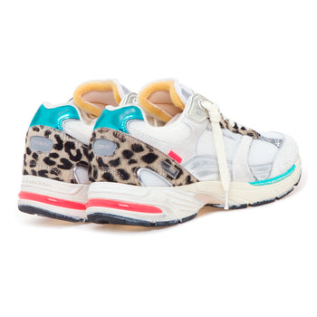 Sneaker Crime London Fugitive in tessuto e camoscio - 3