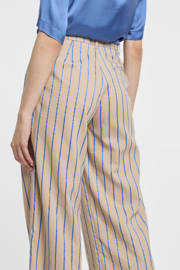 Pantalone a palazzo Kaos in viscosa - 6