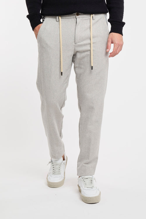 Pantalone Myths in cotone con coulisse - 1