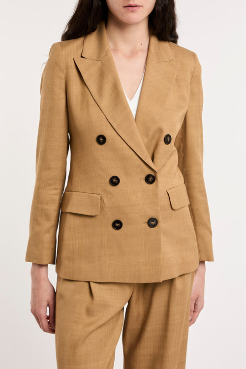 Marella, blazer doppio petto Fiordo in viscosa