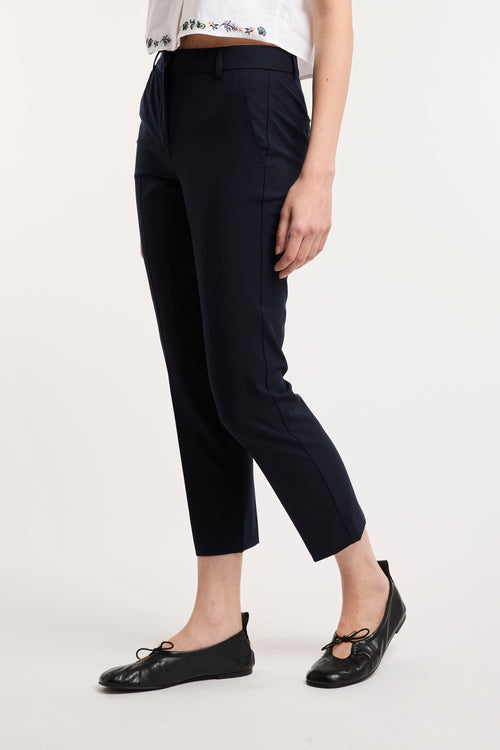 Marella, pantalone Nicosia slim-fit in misto viscosa - 2