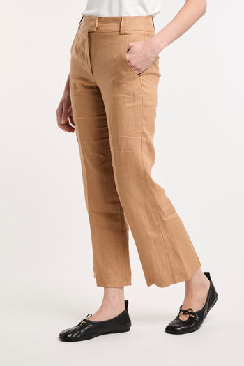 Marella, pantalone wide leg Falco in lino - 3