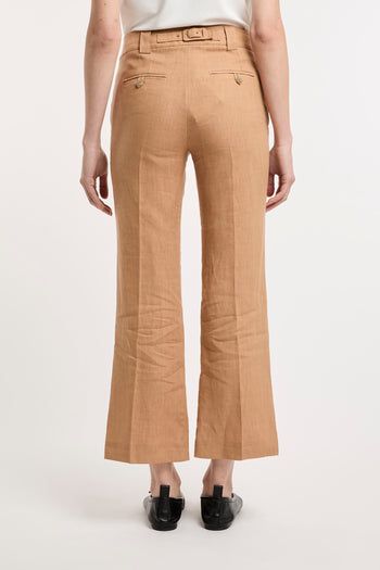 Marella, pantalone wide leg Falco in lino - 6