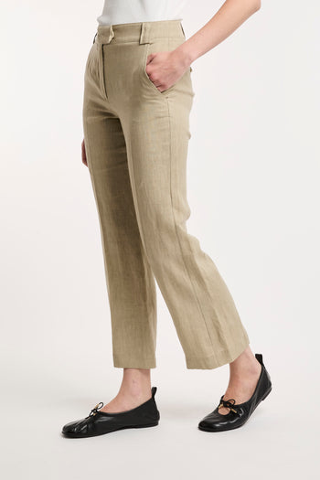 Marella, pantalone wide leg Falco in lino - 3