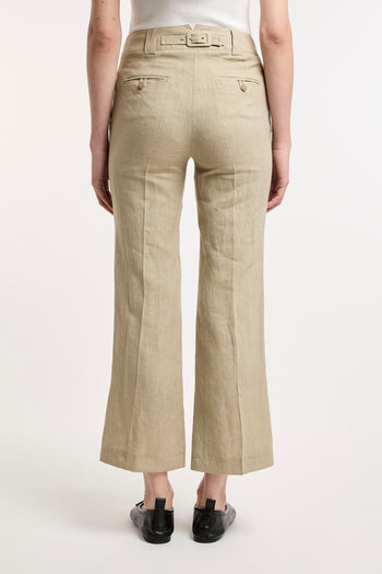 Marella, pantalone wide leg Falco in lino - 5