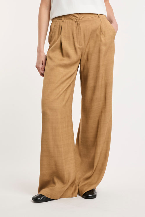 Marella, pantalone wide leg Alacre in viscosa