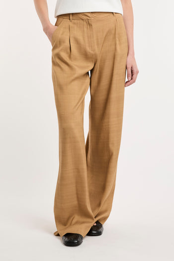 Marella, pantalone wide leg Alacre in viscosa - 3
