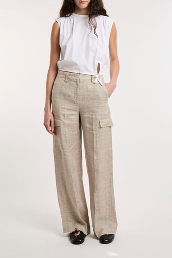 Marella, blusa Radon in cotone stretch - 3