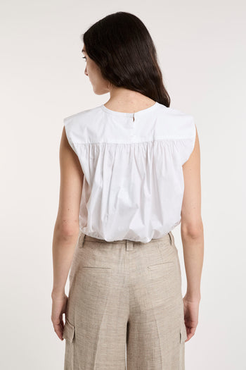Marella, blusa Radon in cotone stretch - 6