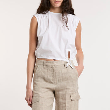 Marella, blusa Radon in cotone stretch - 8