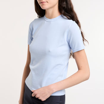 Marella, T-shirt "Lawia2" in filato misto viscosa - 6