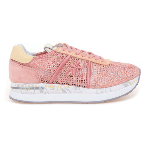 Sneaker Premiata Conny tessuto laminato e retinato - 1